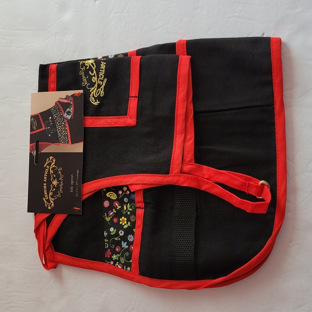 NWT Genuine Article by Cynthia Rowley gardening bib apron